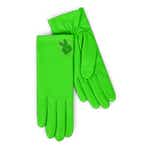 ECCO Gloves Cool ウィメンズ レザーグローブ - Green - Main