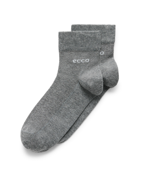 ECCO Classic Longlife Ankle-cut Socks - Grey - Main