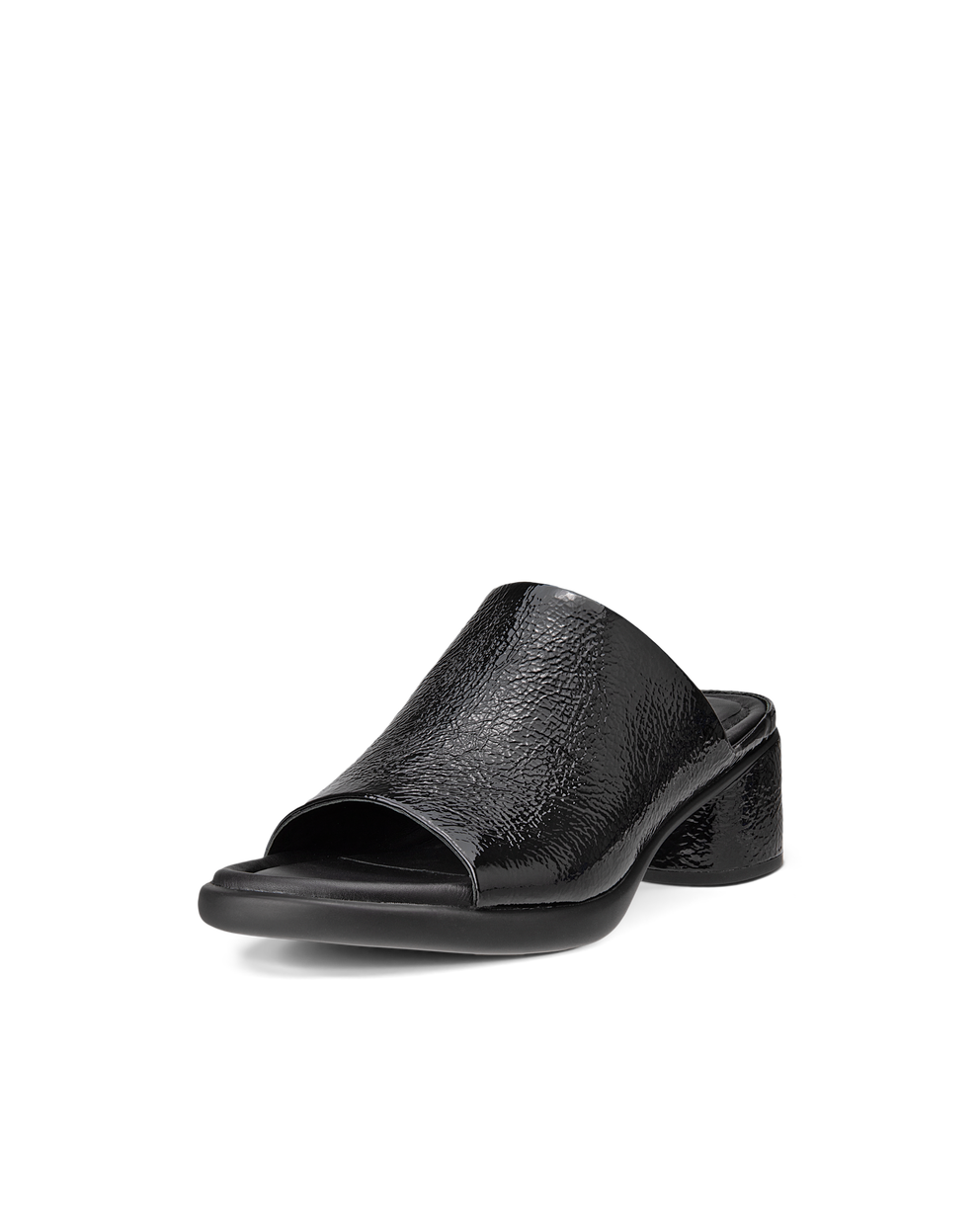 Women's ECCO® Sculpted LX 35 Leather Mule Sandal - Black - Main