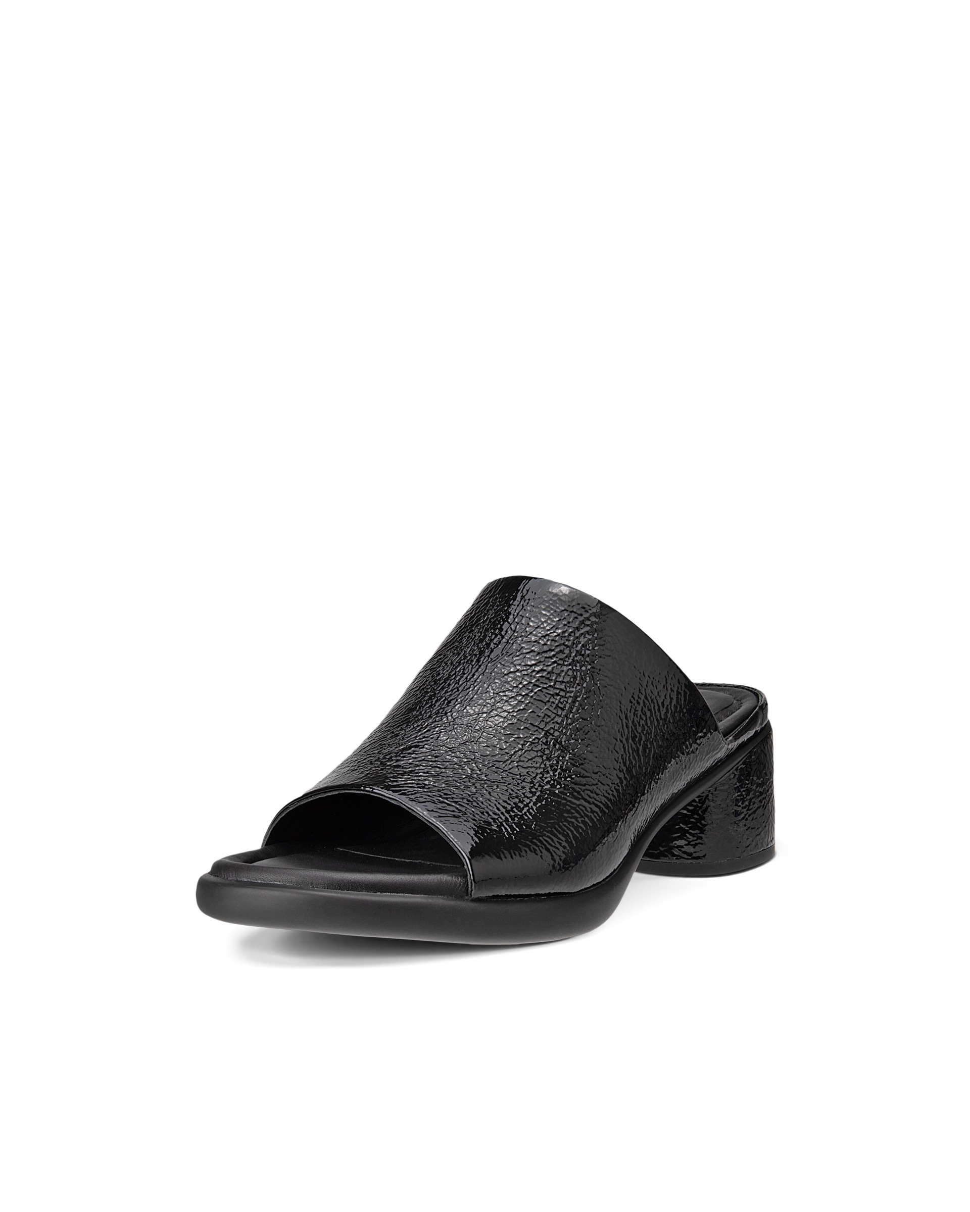 Women's ECCO® Sculpted LX 35 Leather Mule Sandal - Black - Main