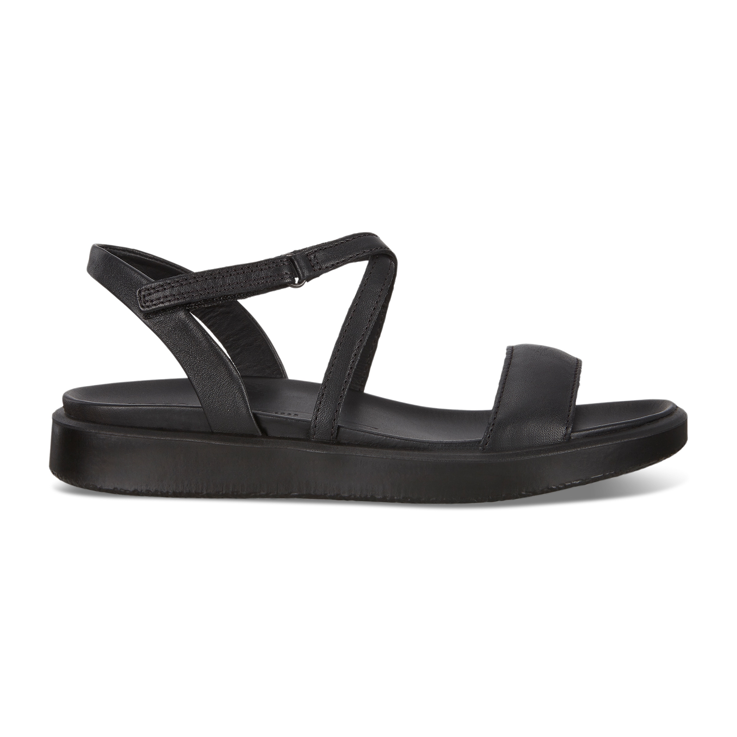 ECCO Women's Flowt Lx Flat Sandals - Black