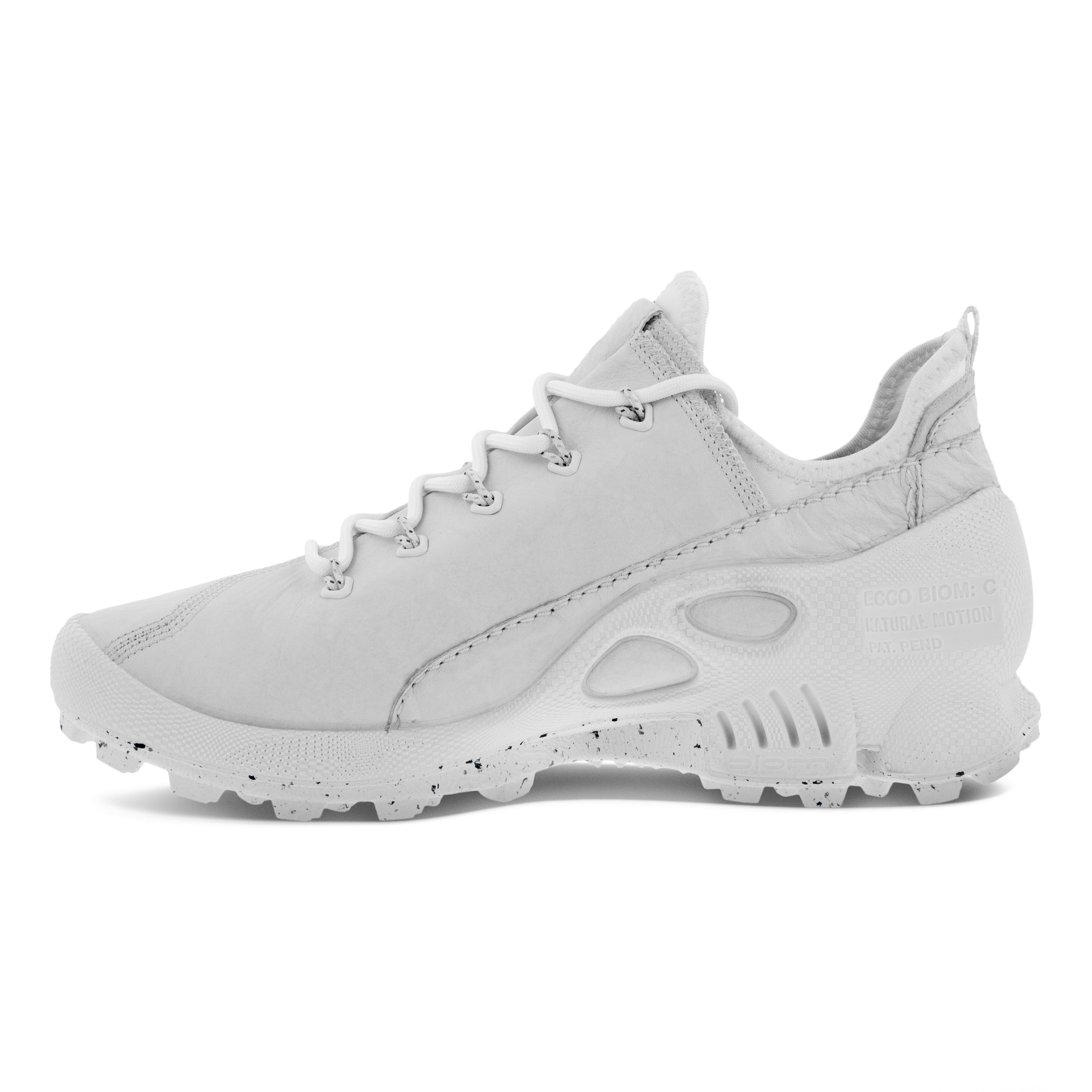 ECCO BIOM C Trail ウィメンズ レザーアウトドアスニーカー - ホワイト - Inside