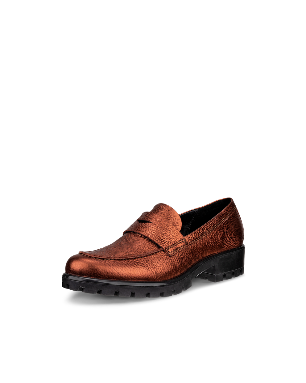 ECCO Women Modtray Loafer Lea - Brown - Main