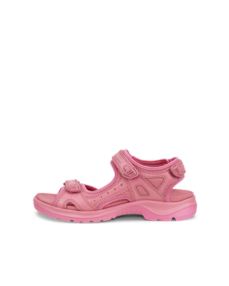 Sandalias de senderismo de piel ECCO® Offroad para mujer - Rosa - Outside