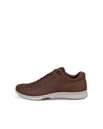 Men's ECCO® Exceed Nubuck Shoe - Brown - Outside