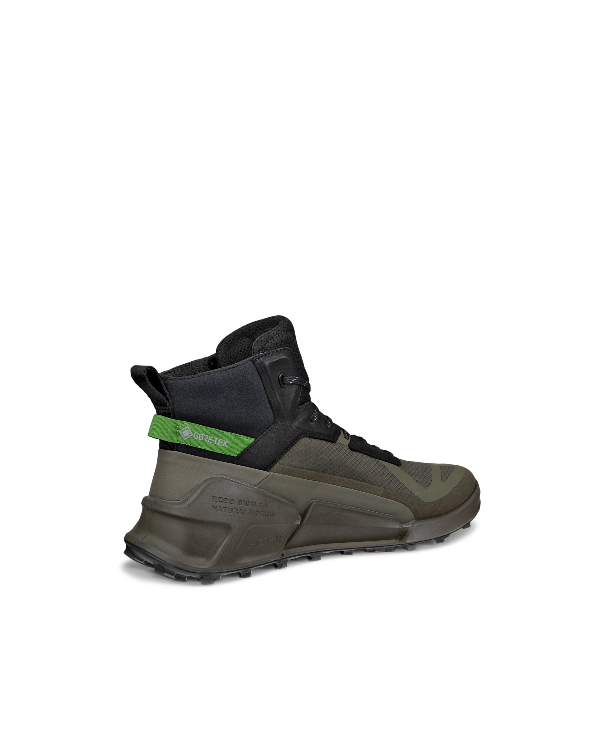 ECCO® Biom 2.1 X Mountain riidest Gore-Tex matkajalats meestele - Roheline - Back