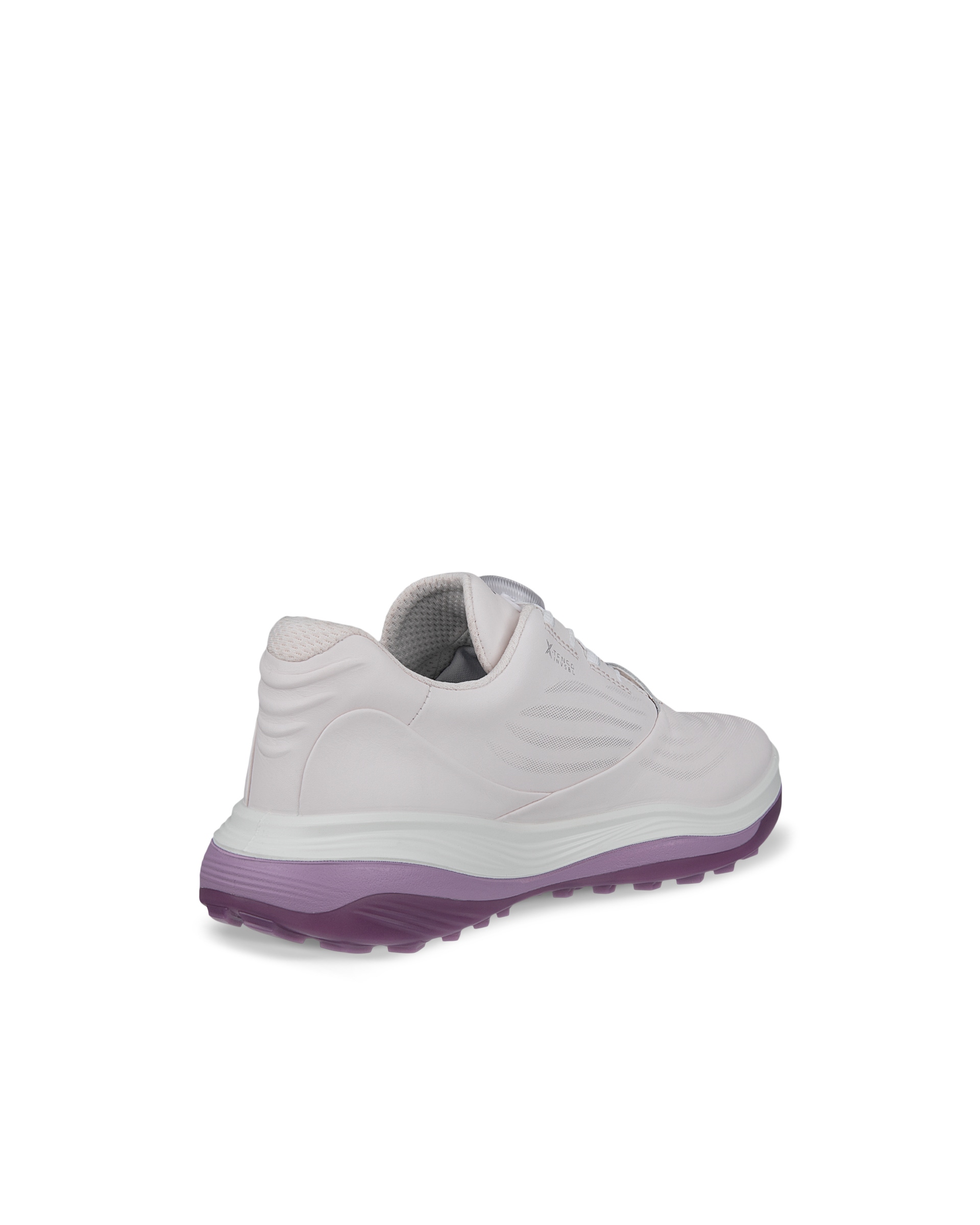 Women's ECCO® Golf LT1 Hybrid Boa Leather Waterproof Shoe - Pink - Back