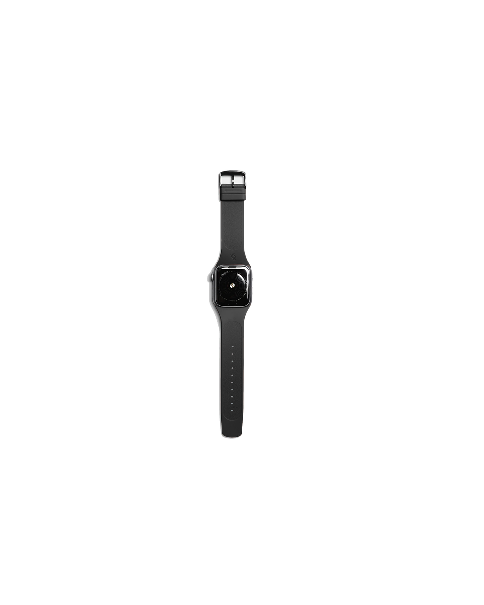 ECCO® X Bellroy 38-41mm Leather Smart Watch Strap - Black - Back