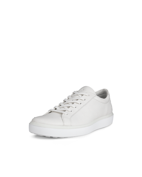 Men's ECCO® Soft 60 Leather Sneaker | White