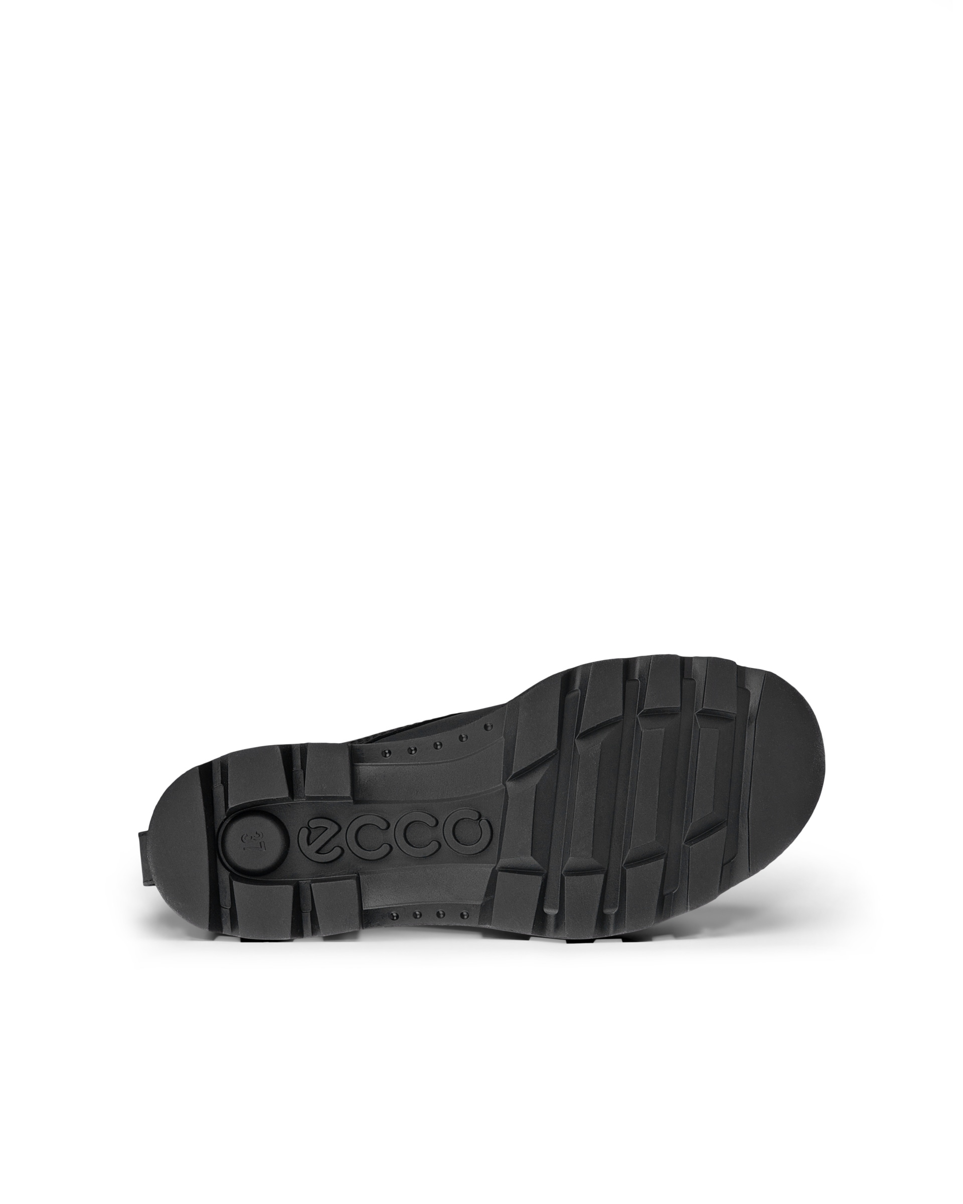 ECCO® Grainer paeltega veekindlad nubuknahast saapad naistele - Must - Sole