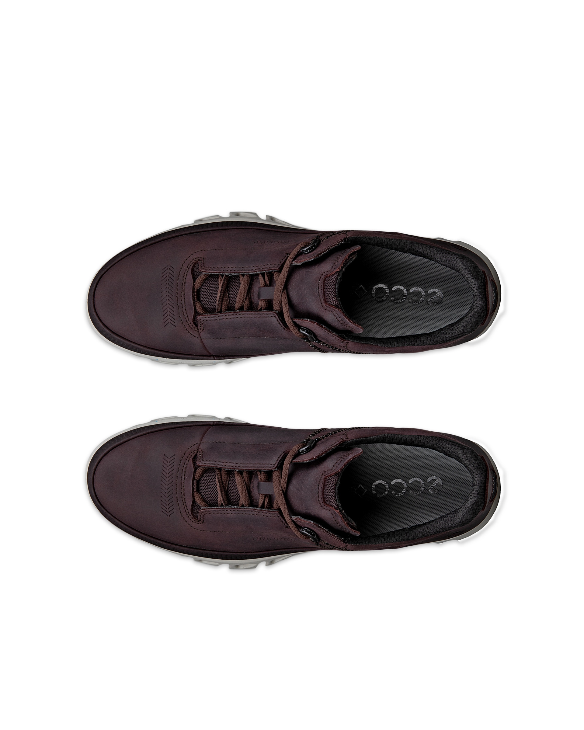Pánska nubuková obuv Gore-Tex ECCO® MULTI-VENT - Hnedá - Top left pair