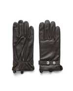 ECCO® Gloves nahkkindad meestele - Pruun - Main