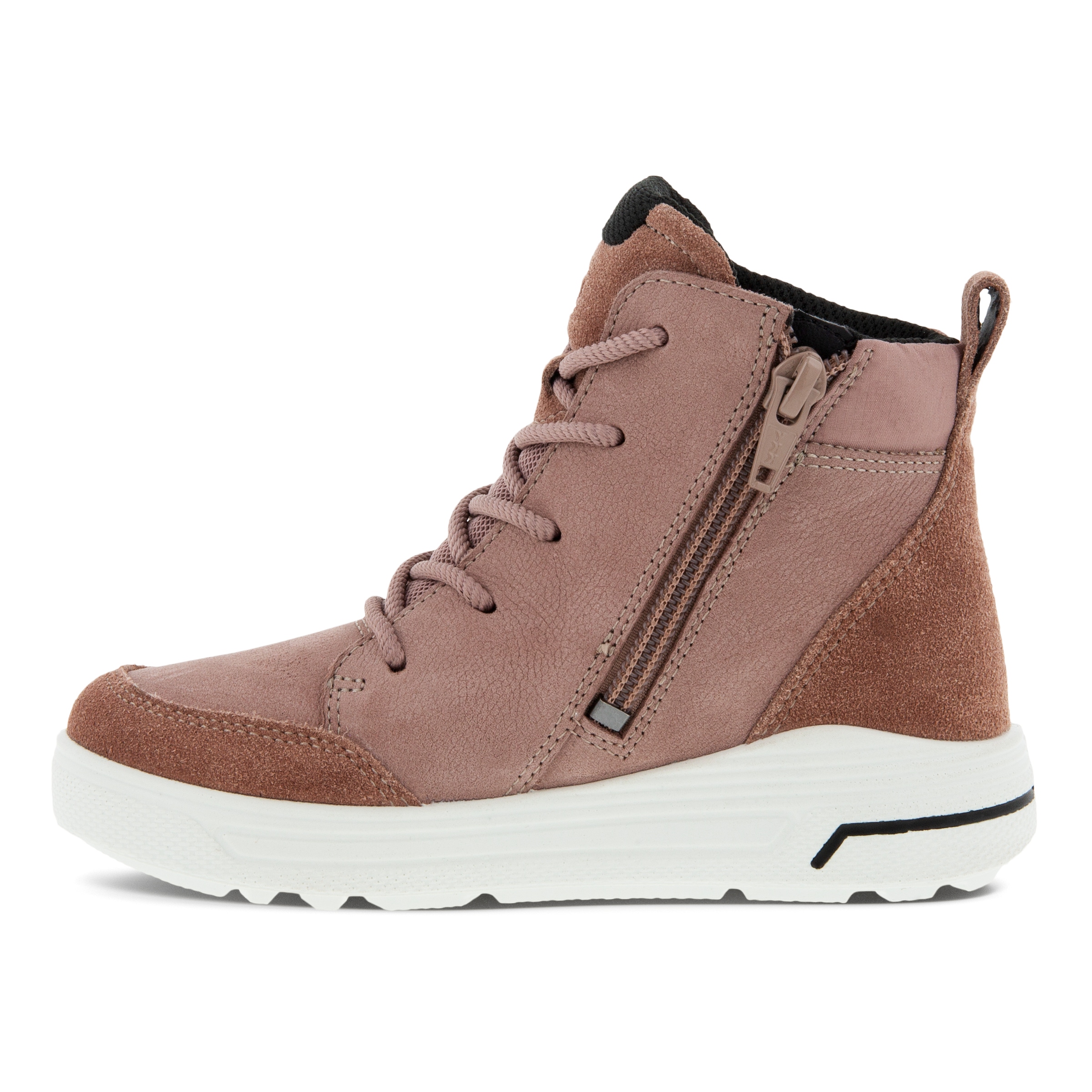 Botines de invierno de nobuk Gore-Tex ECCO® Urban Snowboarder para niño/a - Rosa - Inside