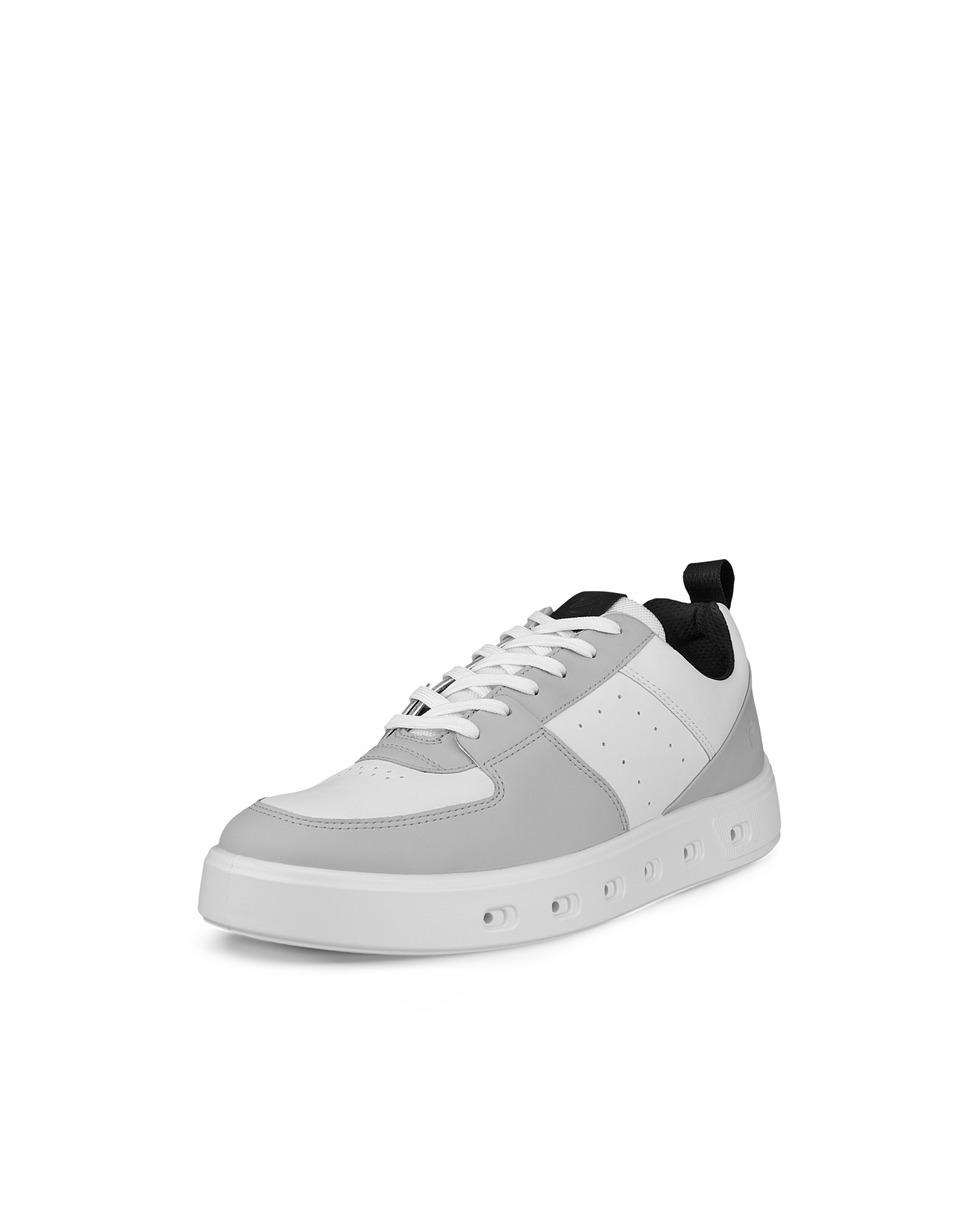 ECCO® Street 720 baskets en cuir Gore-Tex pour homme - Gris - Main