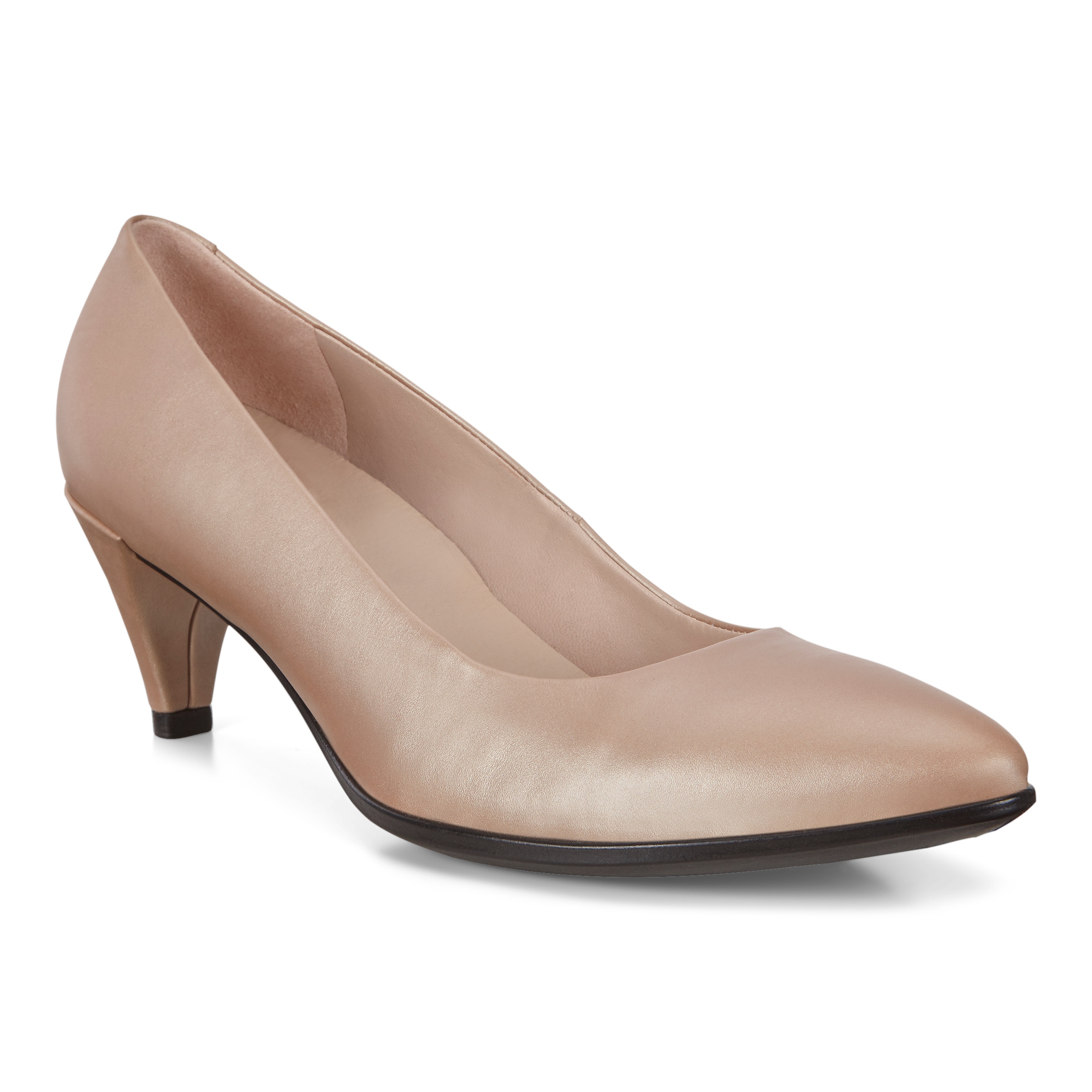 ECCO Shape 45 Women's Pointy Sleek Heels - Metallics - Main