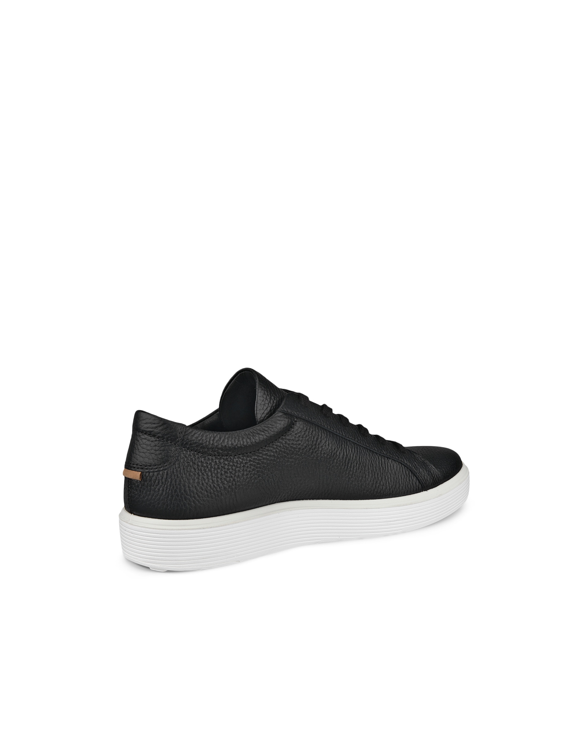 ECCO® Soft 60 nahast vabaajajalats meestele - Must - Back