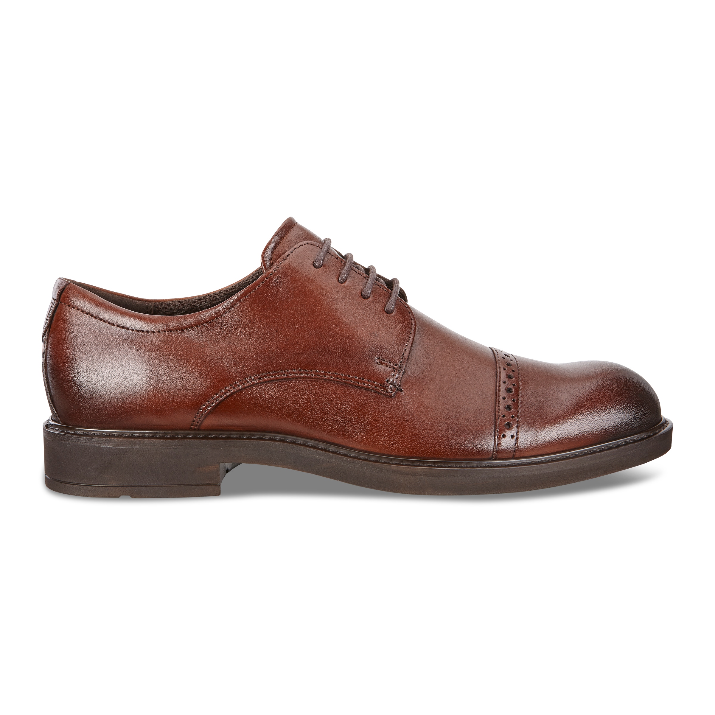 ECCO Men Vitrus III Shoe - Brown - Outside