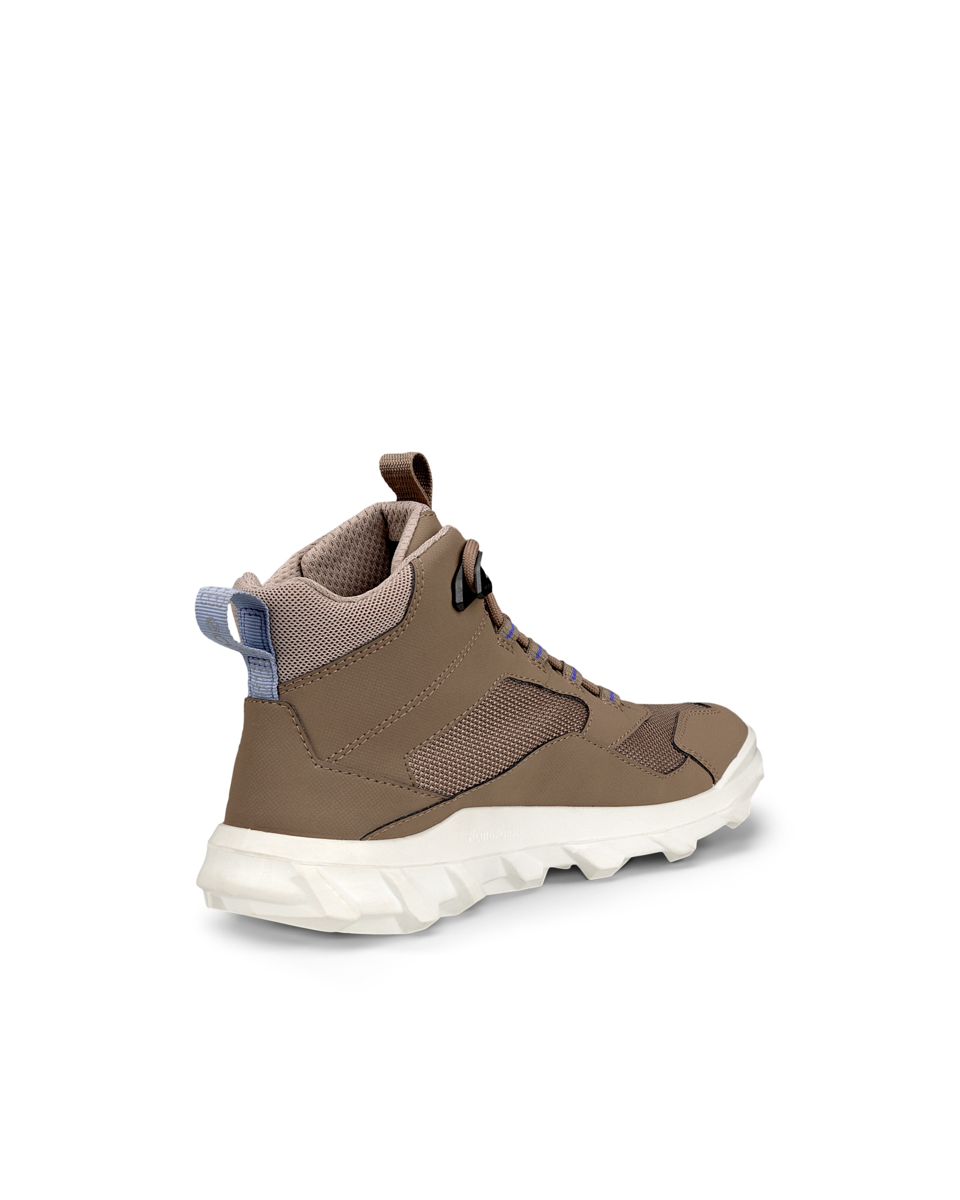 Zapatillas Oudoor altas con Gore-Tex ECCO® MX para mujer - Beige - Back