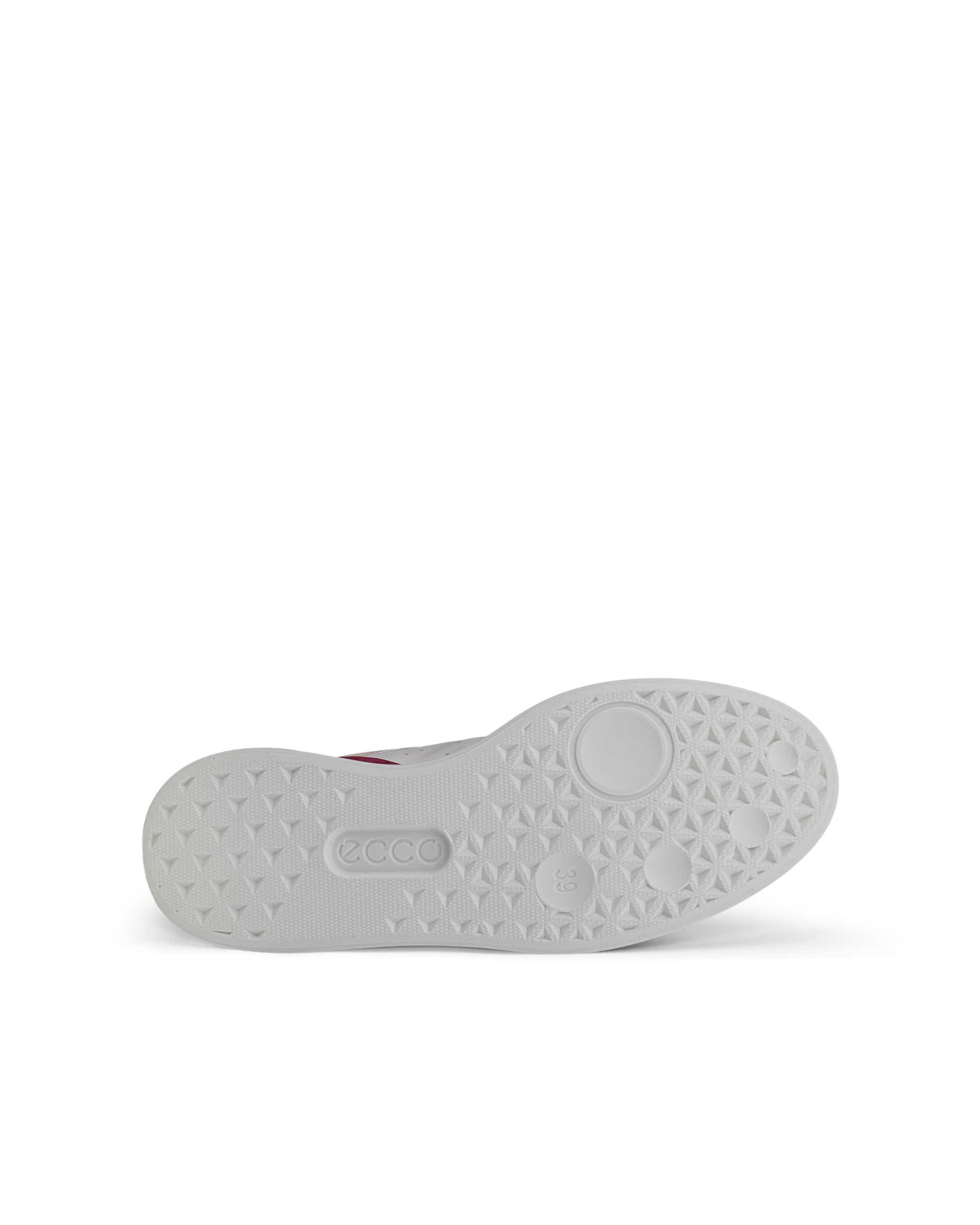 Dámske kožené tenisky Gore-Tex ECCO® STREET 720 - Červená - Sole