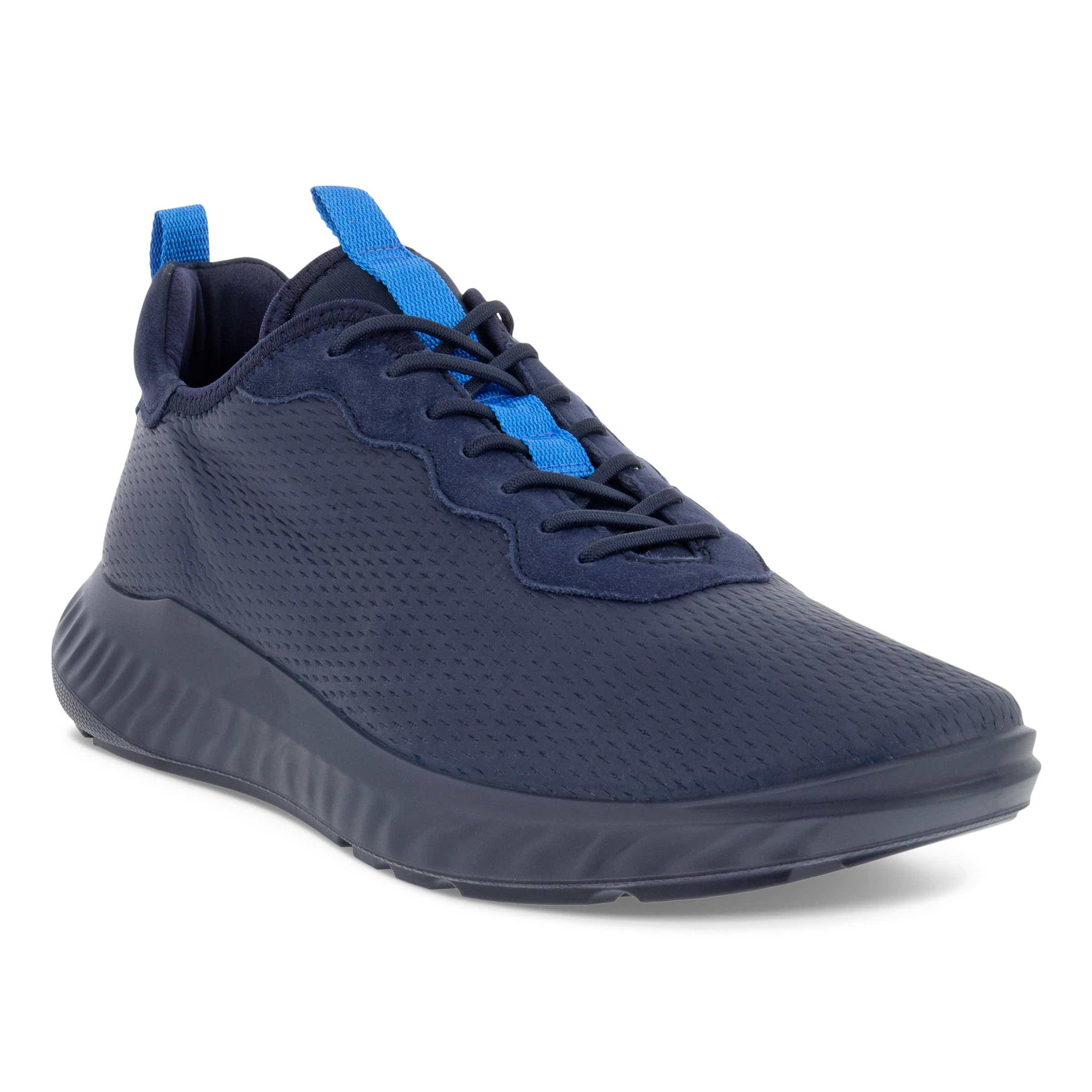 Men's ECCO® ATH-1FM Leather Sneaker | Blue