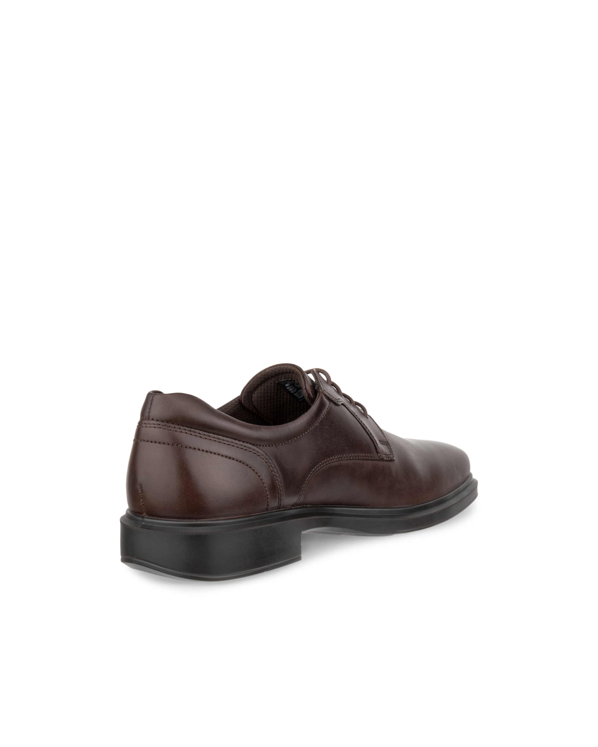 Men's ECCO® Helsinki 2 Leather Derby Shoe - Brown - Back