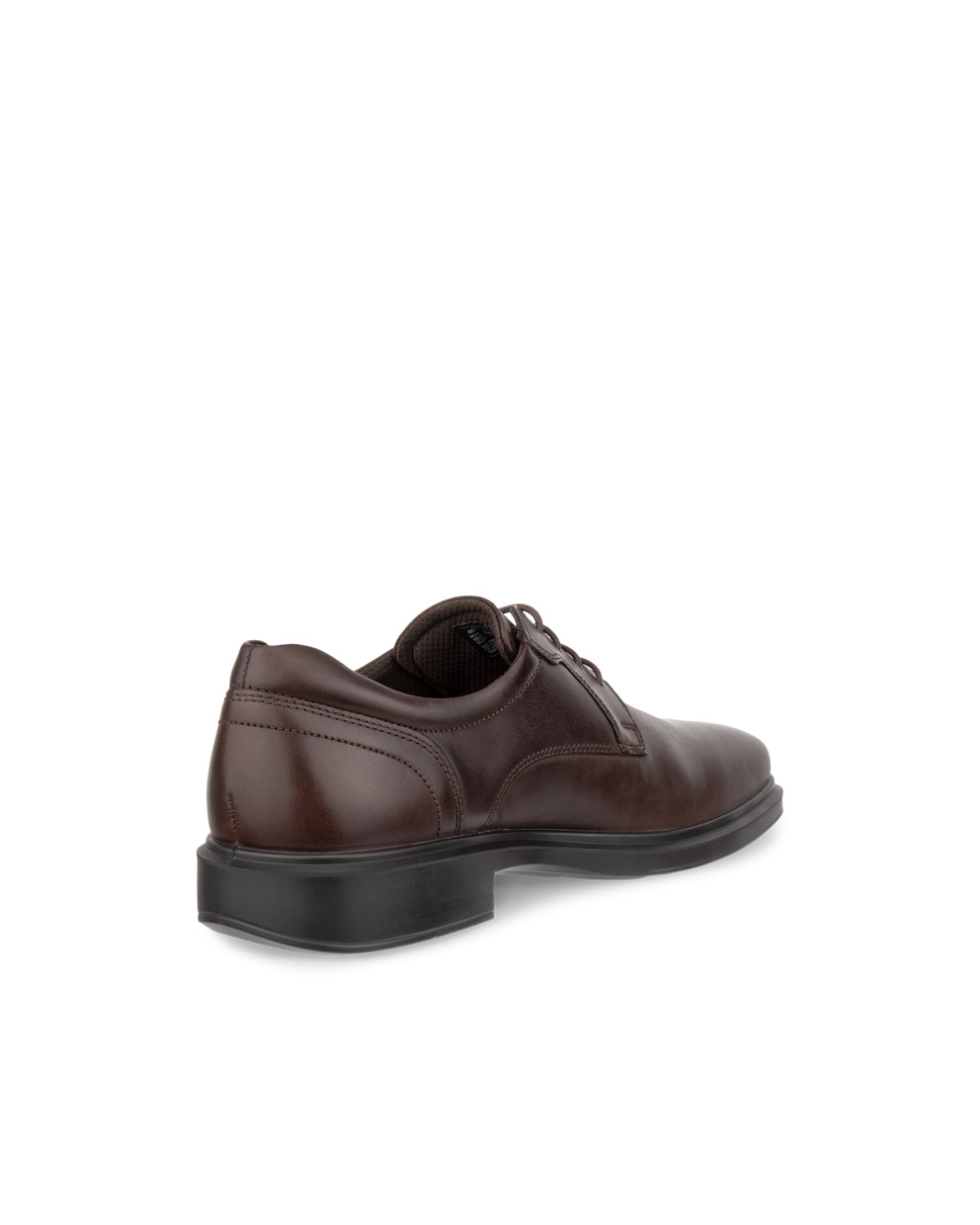 Men's ECCO® Helsinki 2 Nubuck Derby Shoe - Brown - Back