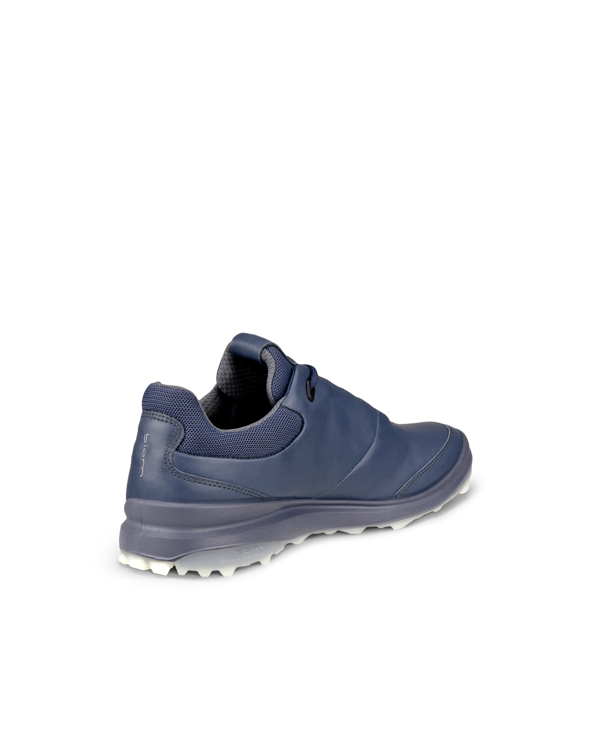 Women's ECCO® Golf Biom Hybrid 3 Leather Golf Shoe - Blue - Back