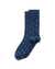 Men's ECCO® Dotted Mid-Cut Socks - Blue - Main