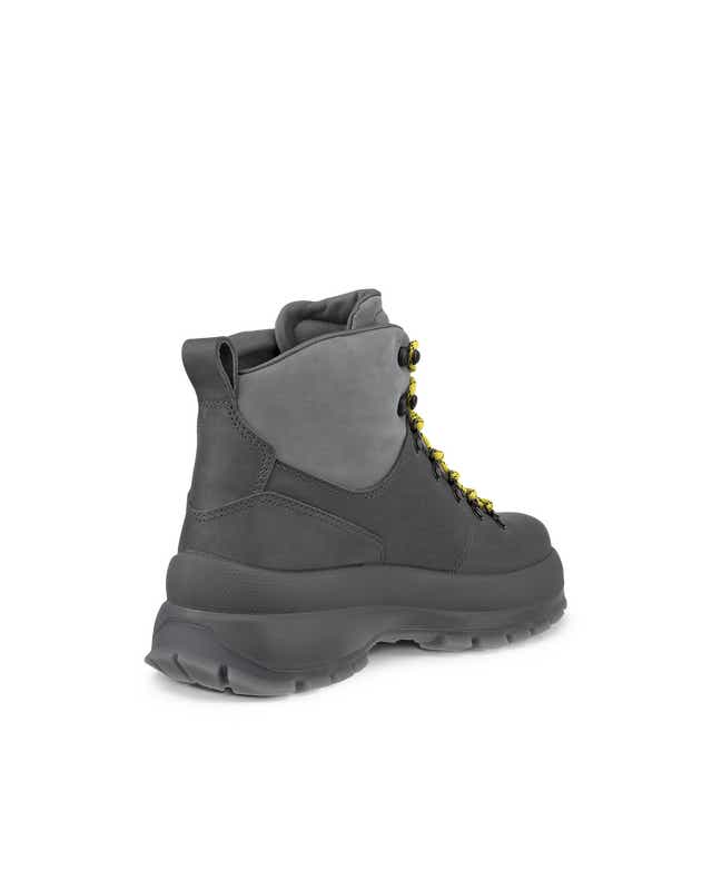 Men's ECCO® Track 30 Leather Waterproof Lace-Up Boot | Grey