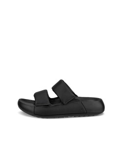 ECCO COZMO PLATFORM 2-STRAP WOMEN'S SANDAL - Black - Outside