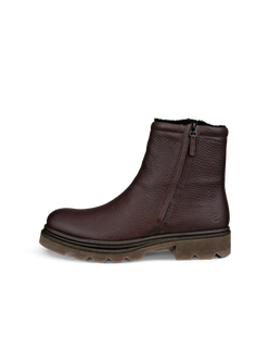 Botas impermeables de piel ECCO® Grainer para hombre - Marrón - Outside