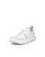 Women's ECCO® Cozmo Leather Moc-Toe Shoe - White - Main