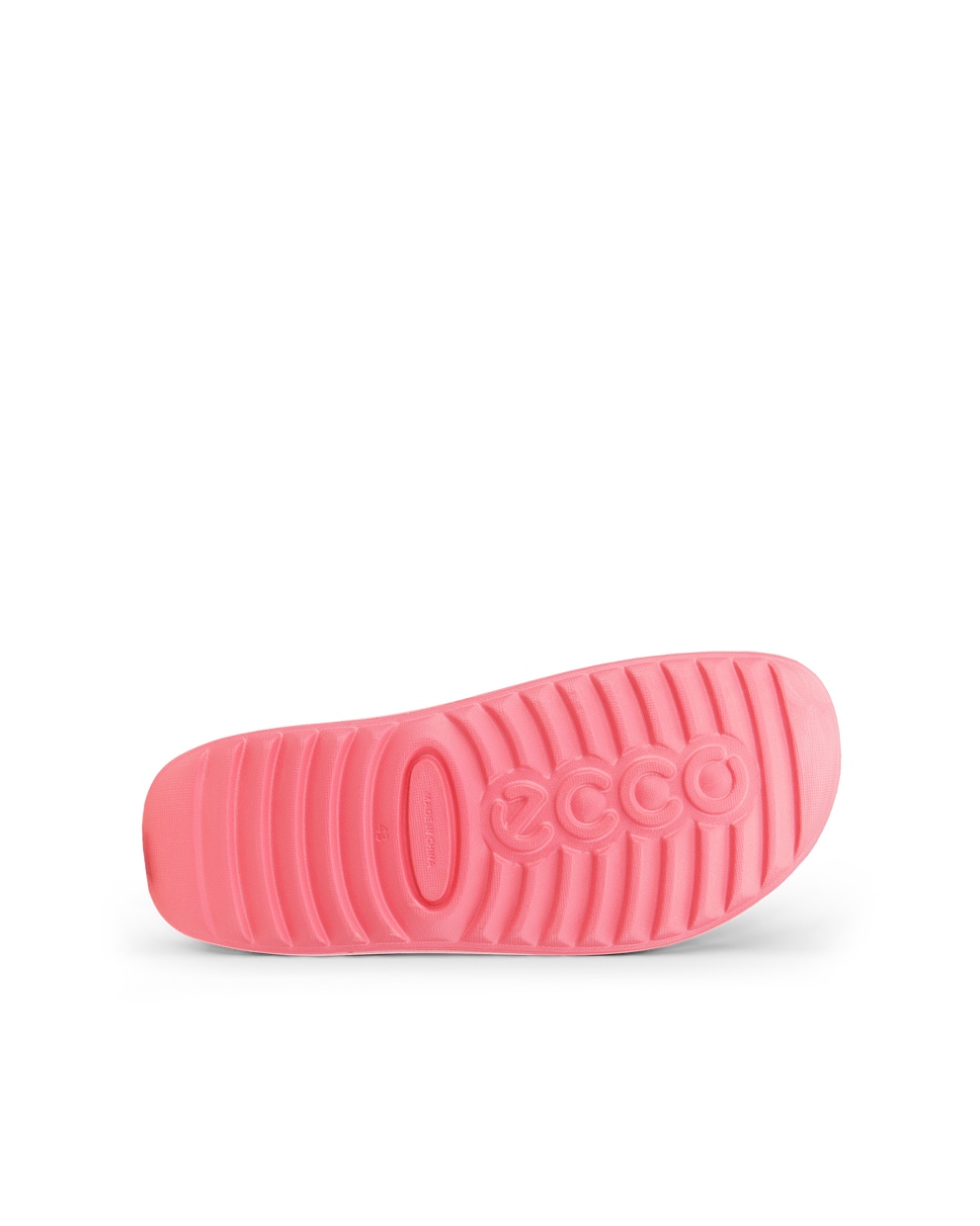 Unisex ECCO® Cozmo Slider - Pink - Sole