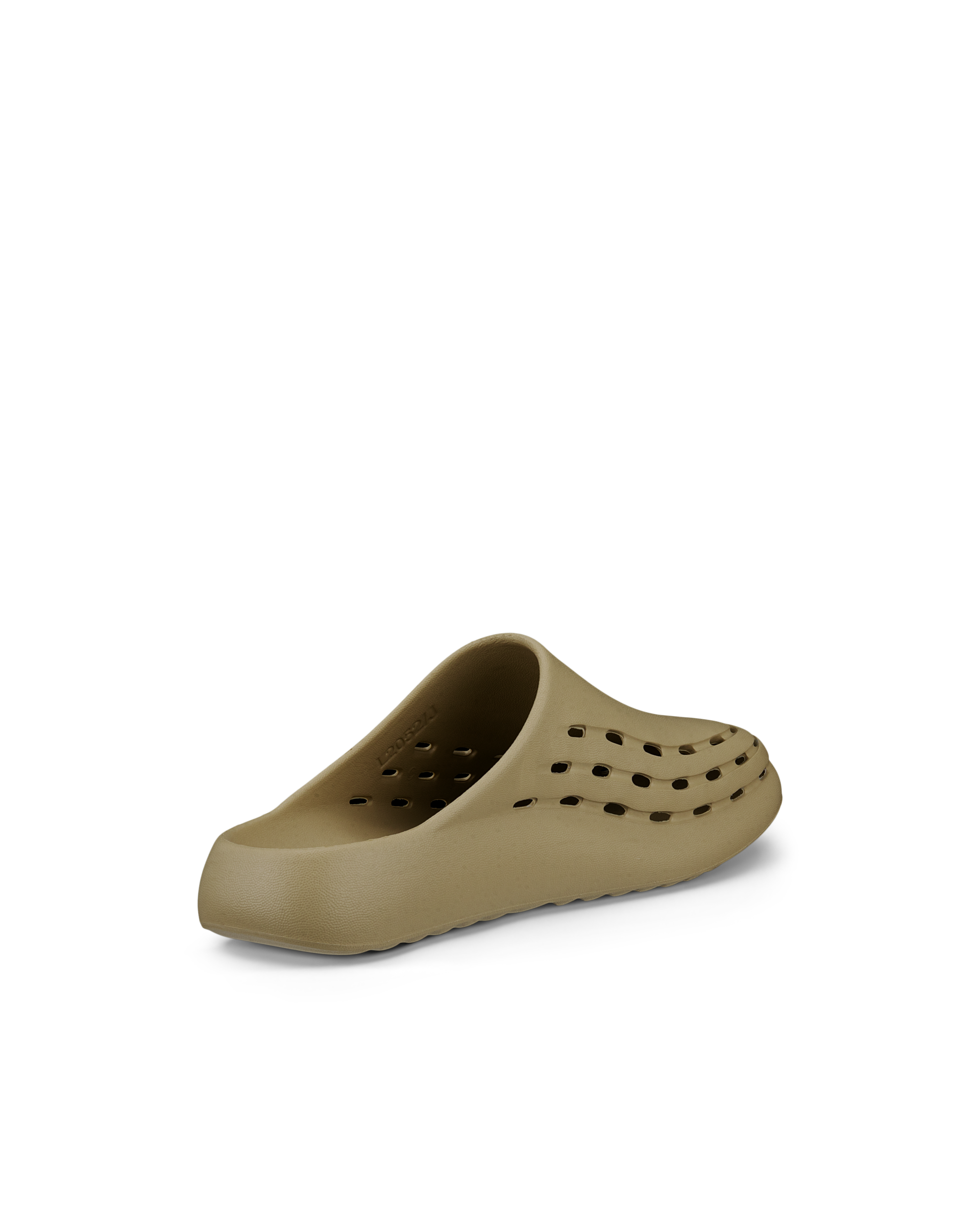 Men's ECCO® Cozmo Slide Slider - Beige - Back