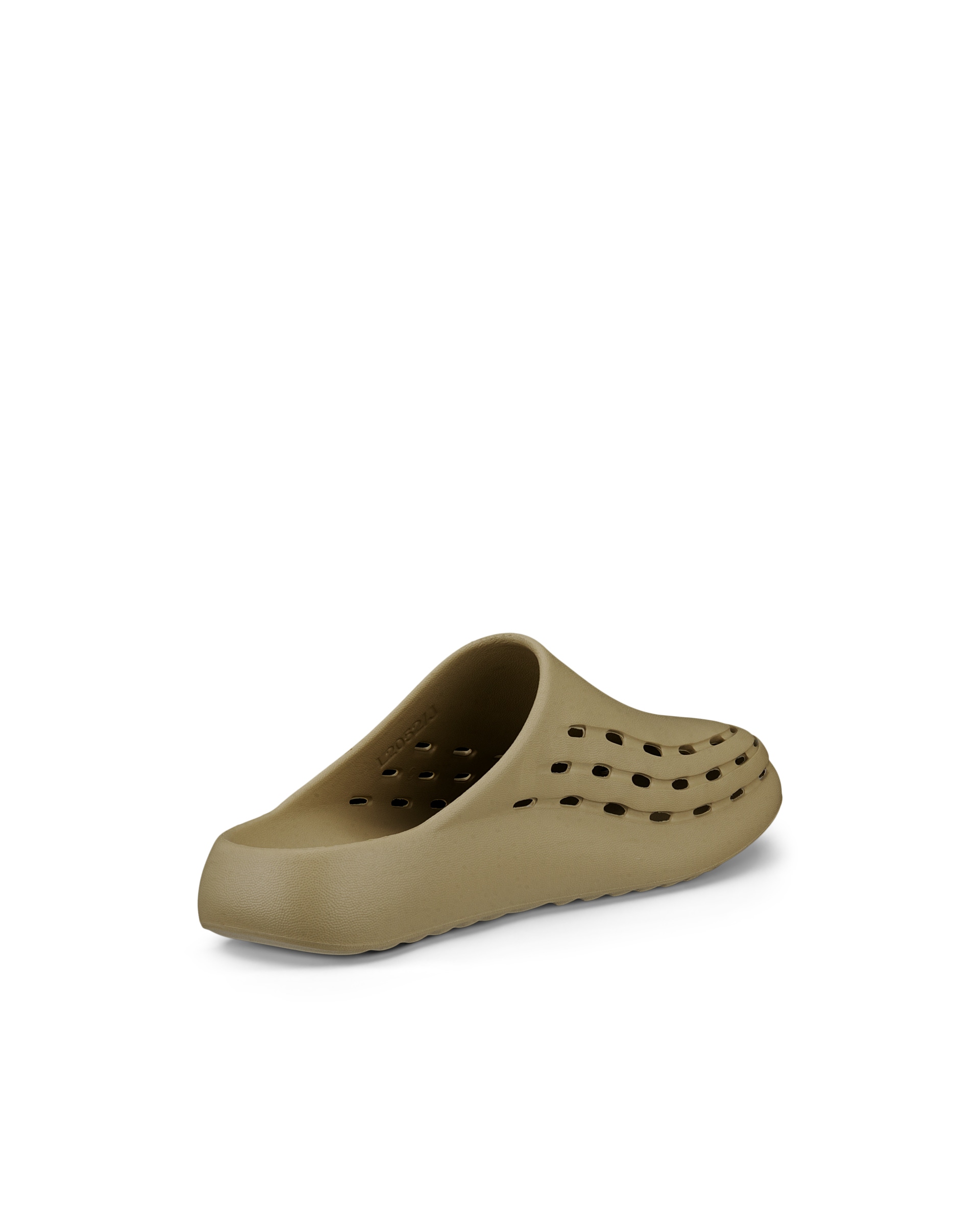 Men's ECCO® Cozmo Slider - Beige - Back