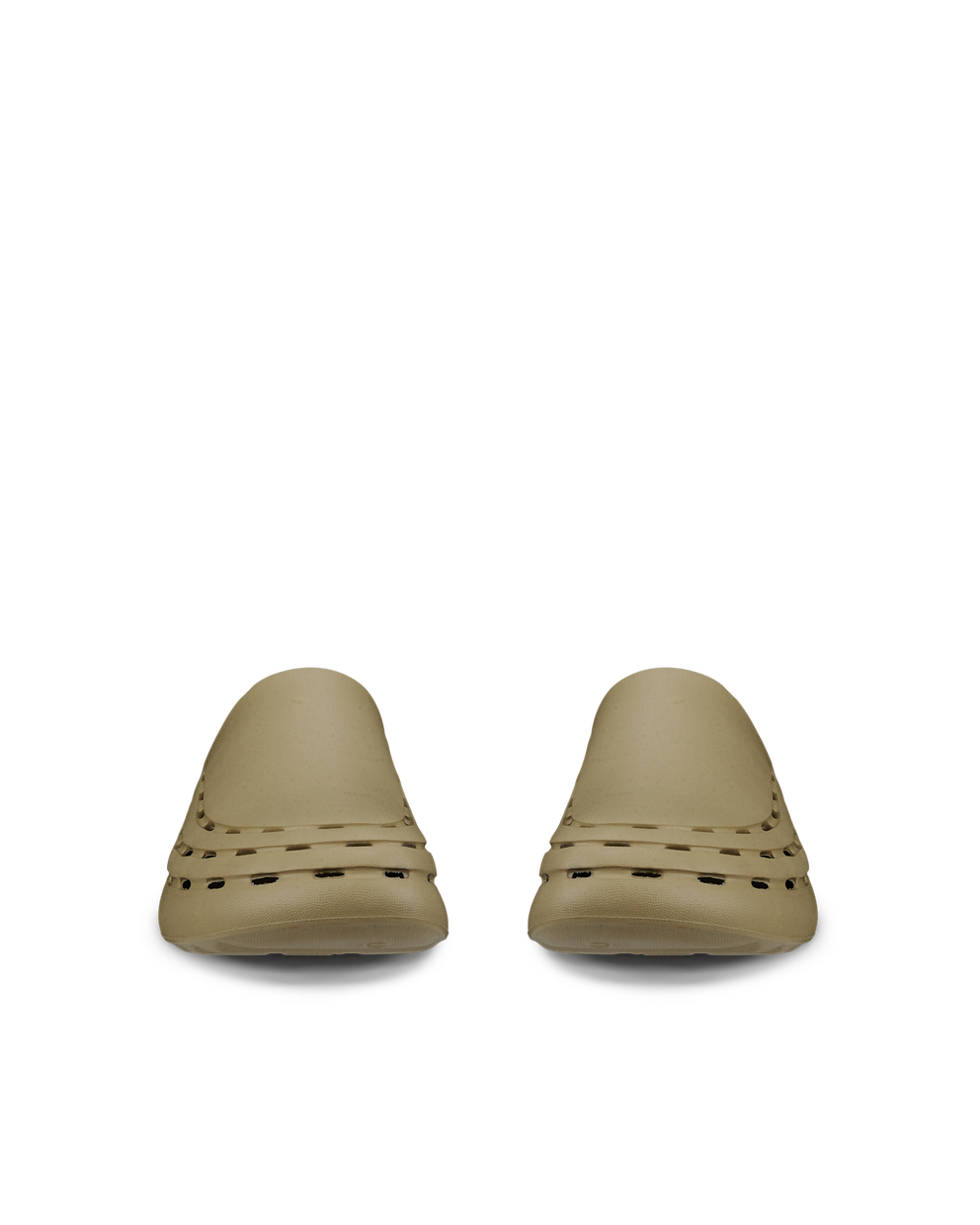 남성 ECCO Cozmo Slide 슬라이더 - Beige - Front pair