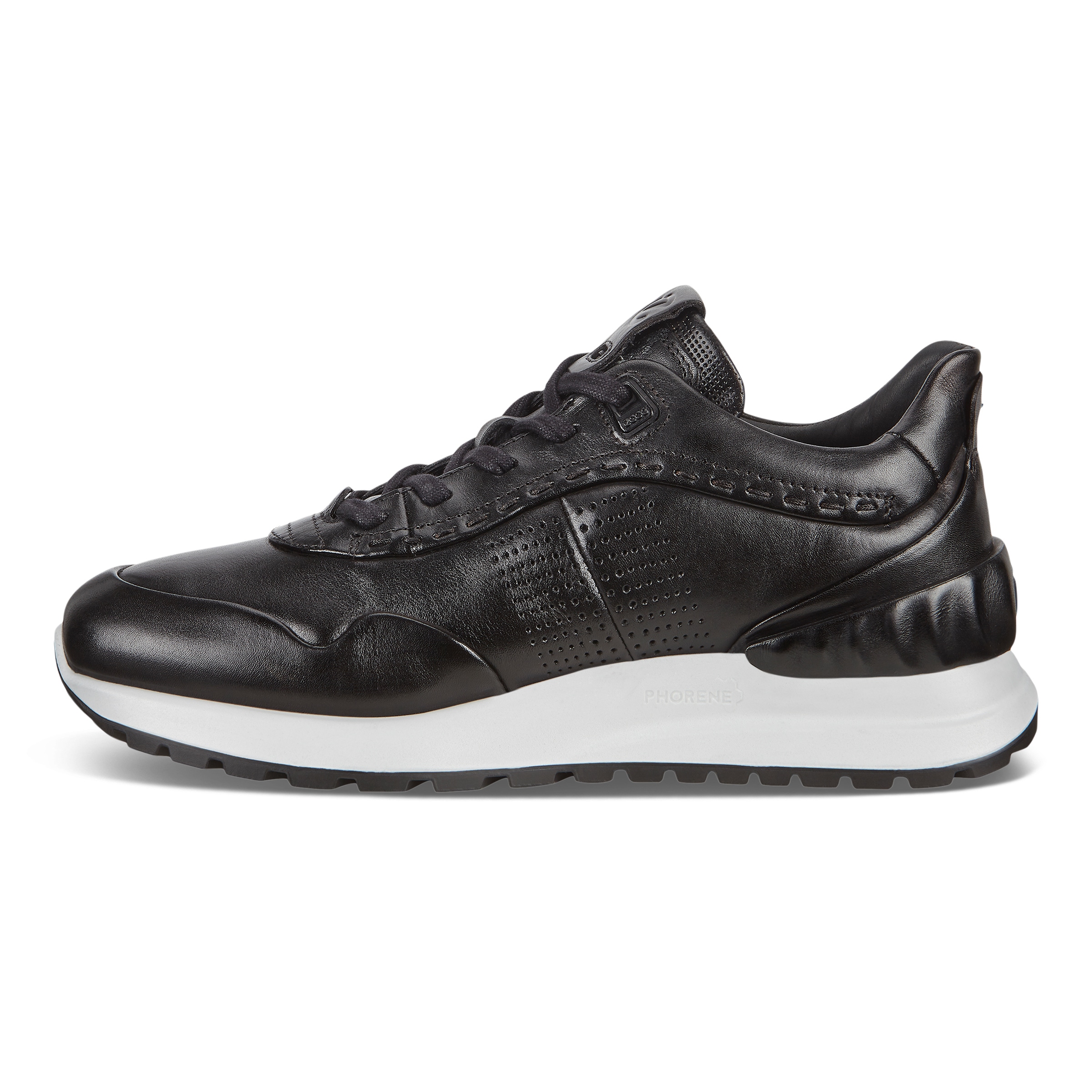ECCO Astir Hybrid Men's Sneakers - Black - Inside