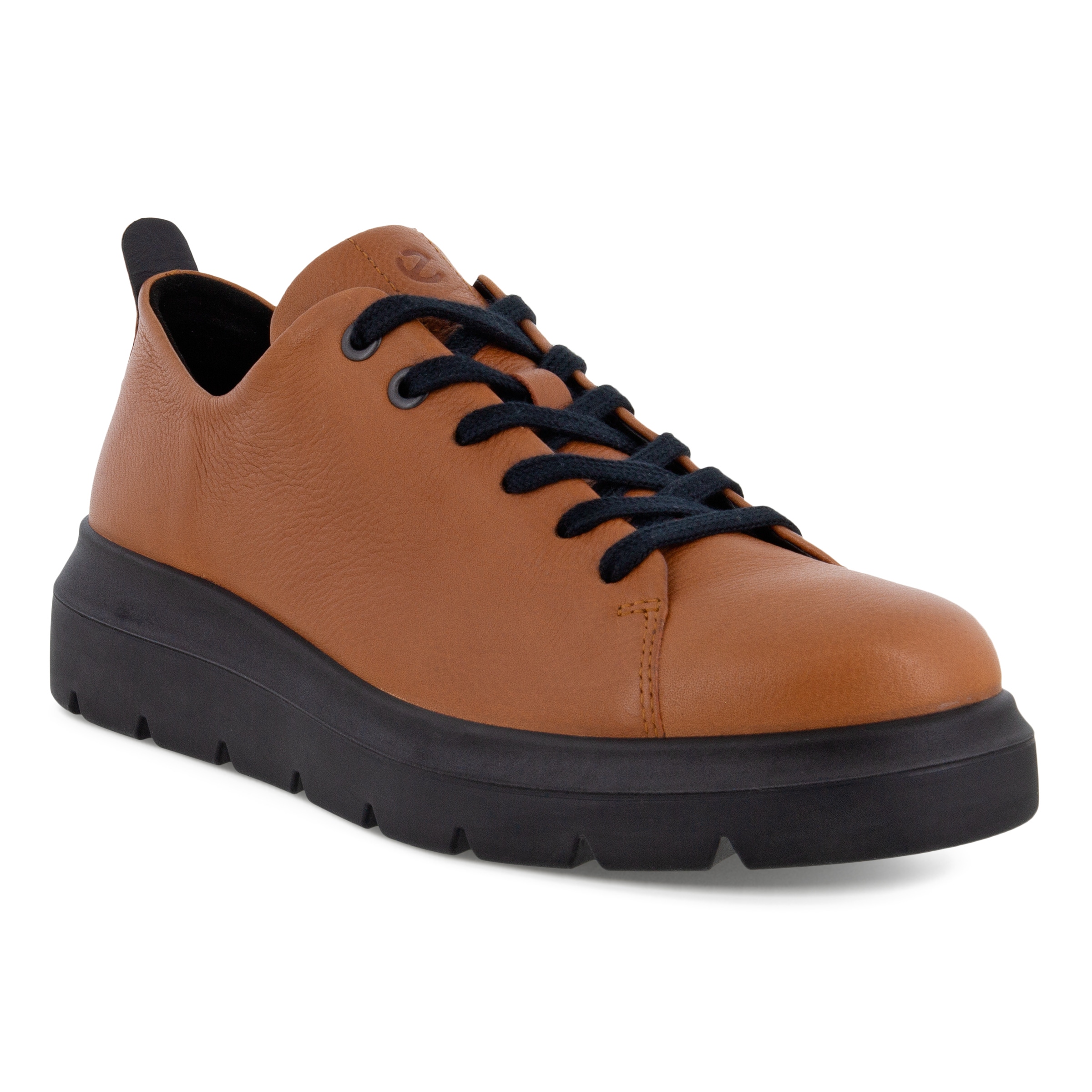 ECCO Nouvelle ウィメンズ レザーレースアップシューズ - 茶色 - Main