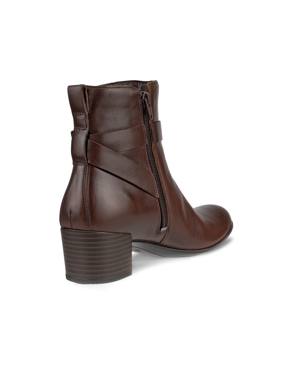 ECCO DRESS CLASSIC 35 WOMEN'S HEELED BOOT - Brown - Back