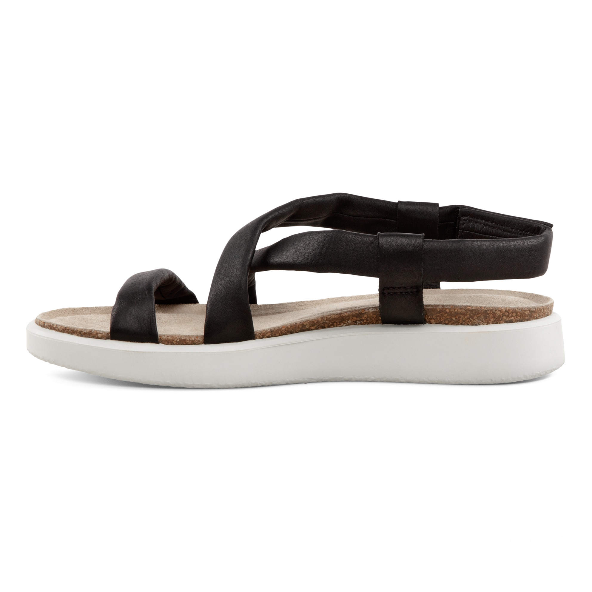 ECCO Corksphere Women's Sandal - Black - Inside