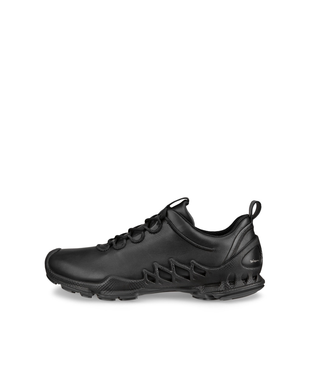 Men's ECCO® Biom Aex Leather Outdoor Shoe - Black - Outside