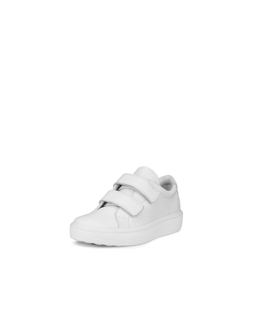 Kids' ECCO® Soft 60 Leather Sneaker - White - Main