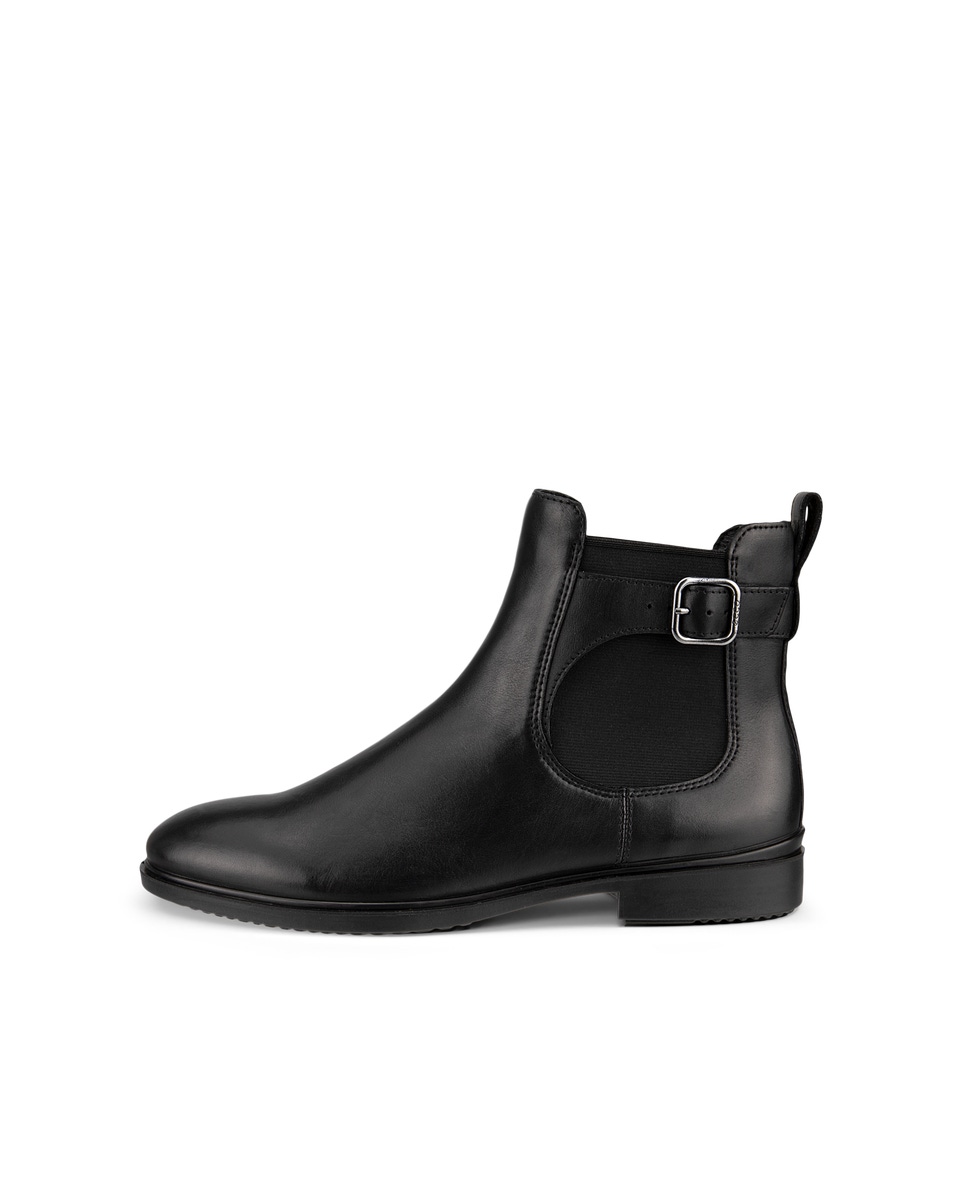 Ecco womens black boots on sale