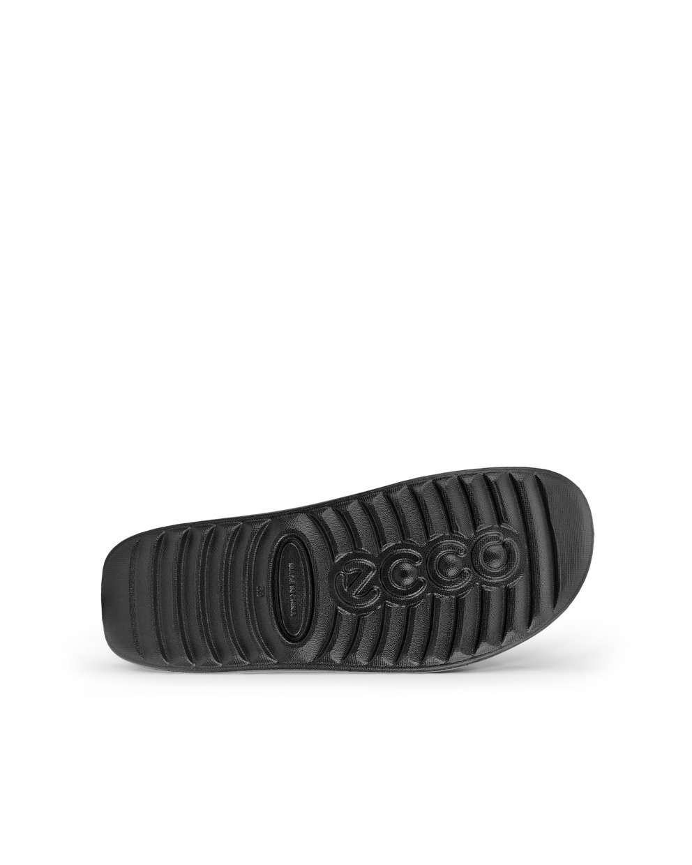 여성용 ECCO Cozmo Slide 슬라이더 - Black - Sole