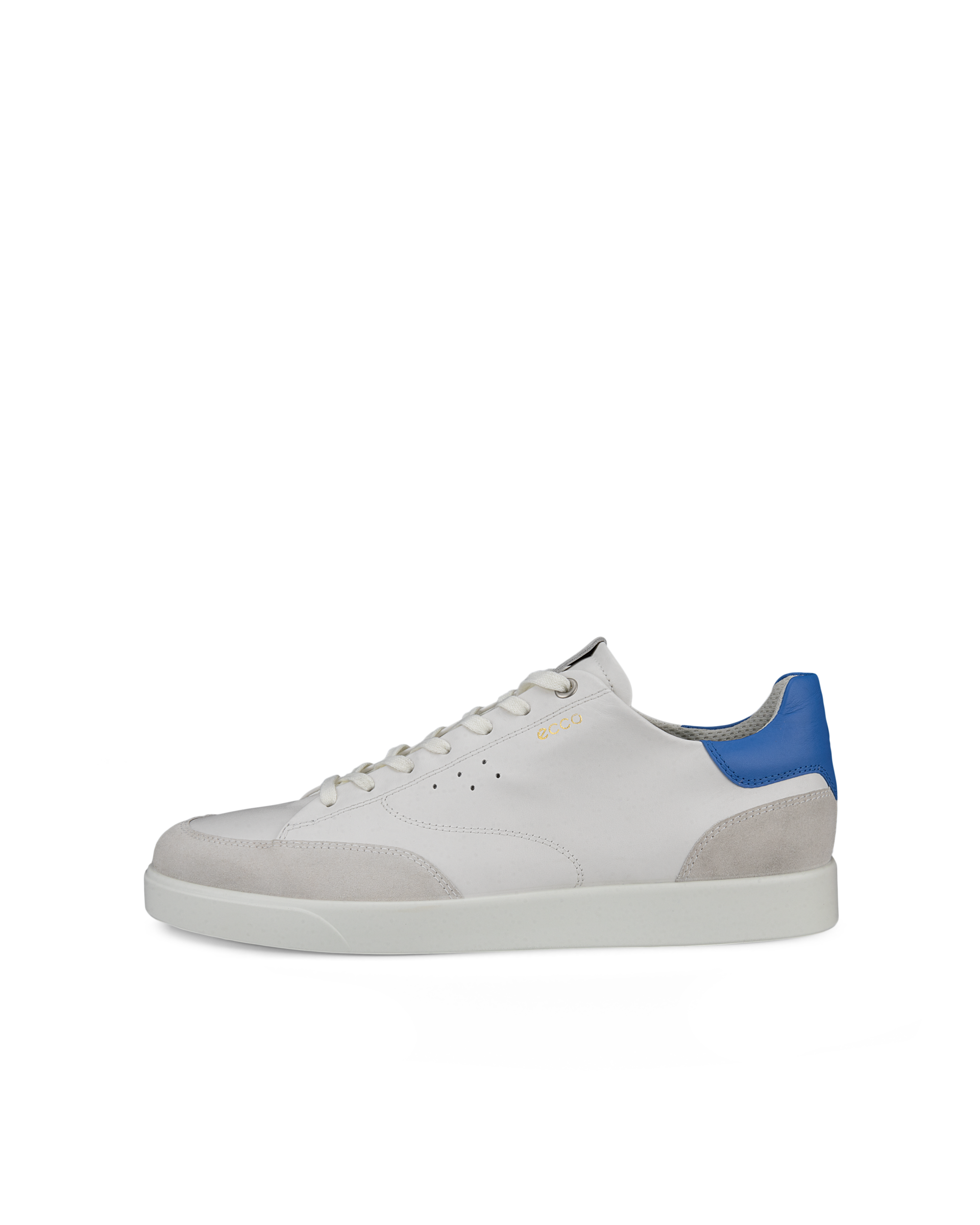 ECCO® Street Lite baskets en cuir pour homme - Blanc - Outside