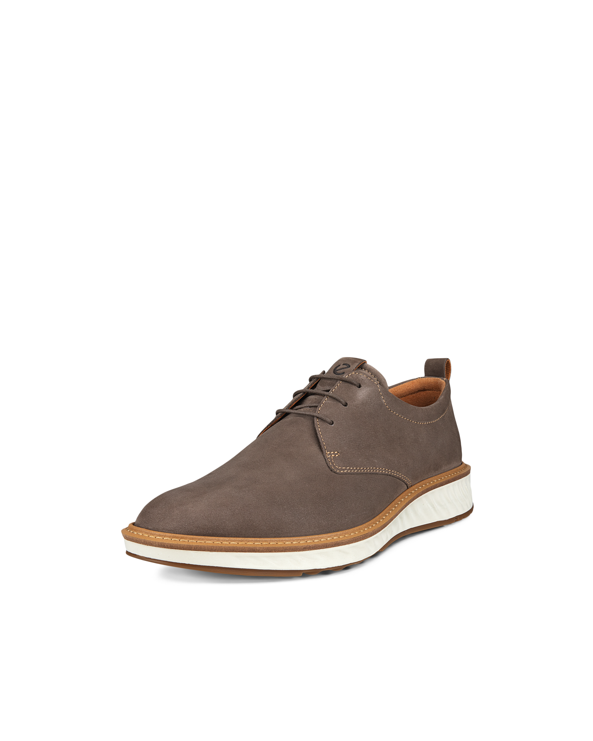 Men's ECCO® St.1 Hybrid Nubuck Derby Shoe - Brown - Main