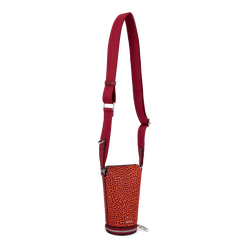 ECCO® Pot Bag Nook Spearling Leather Crossbody Bag - Red - Main