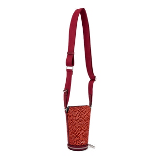 ECCO® Pot Bag Nook Spearling sac bandoulière cuir - Rouge - Main