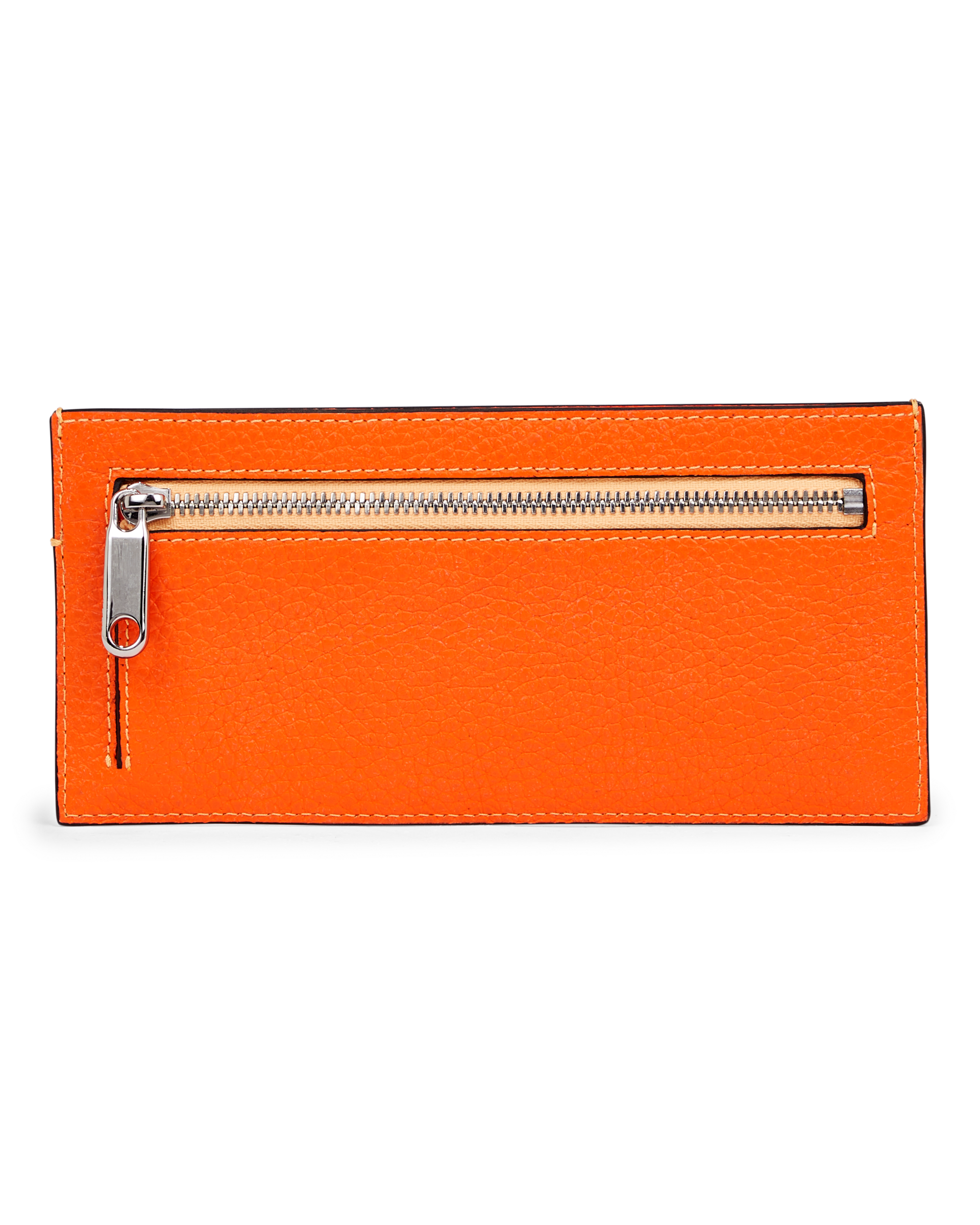 ECCO® Small Leather Wallet - Orange - Back