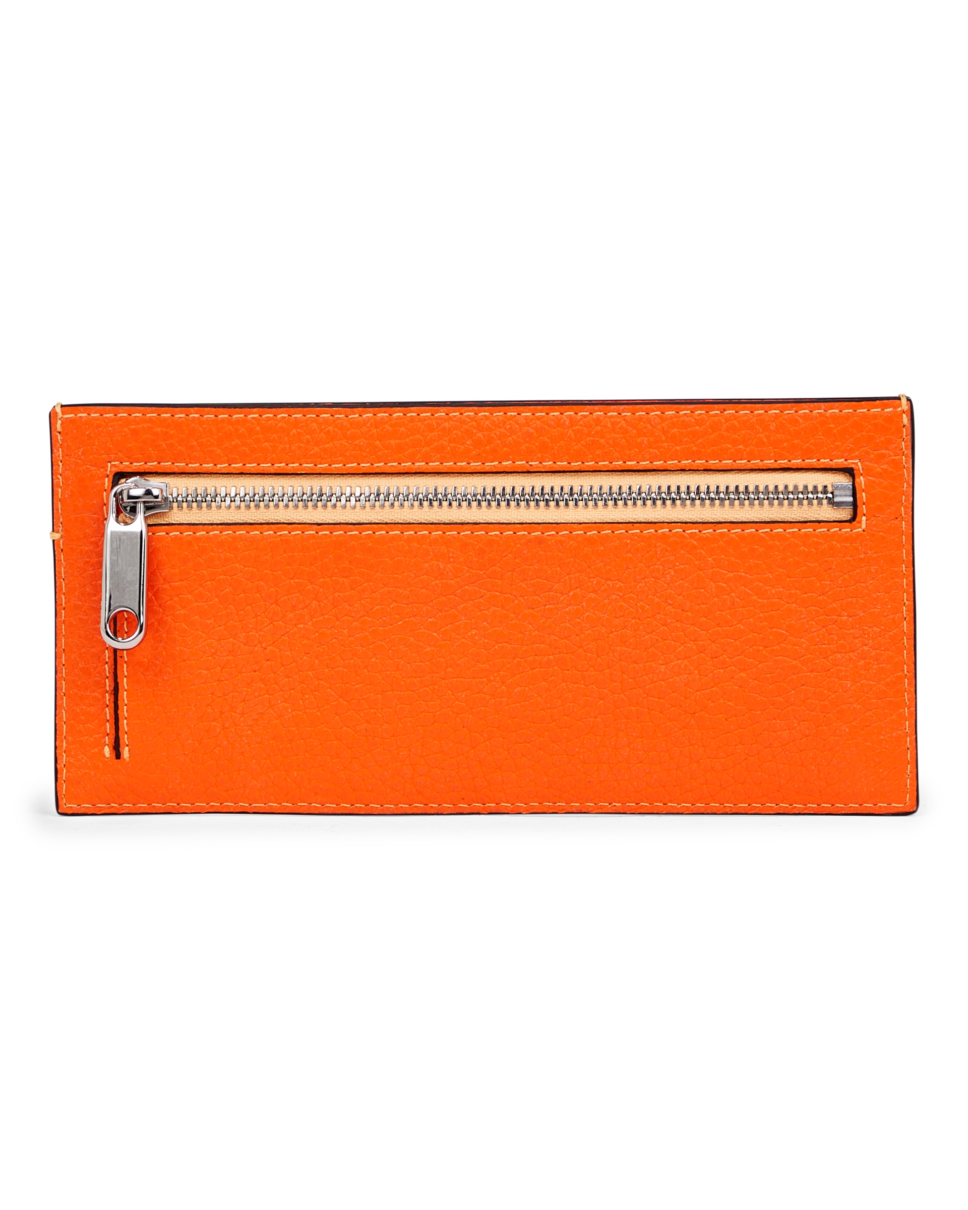 Cartera pequeña de piel ECCO® - Naranja - Back